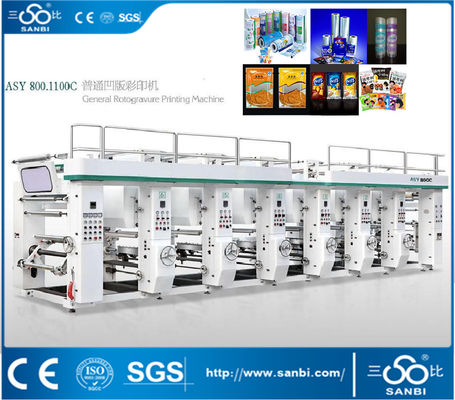 Çin ASY - C800-1000 Plastik Film Tifdruk Baskı Makineleri Manuel Kayıt Tedarikçi