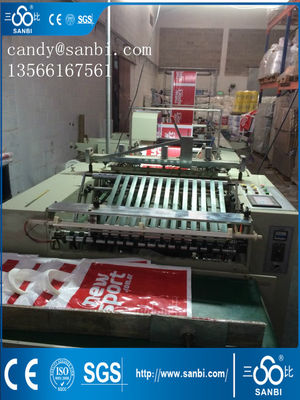 Çin Otomatik Çanta Makinası 65-75pcs Makinası Polietilen Çanta Yapımı / Min Tedarikçi