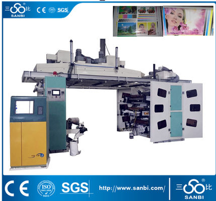 Çin Bopp Pvc Pe Pet CPP Kağıt Flekso Baskı Makinesi 120-150M / MIN Tedarikçi