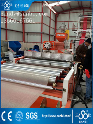 Çin 50-180kg / h HDPE Film Şişirme Machine 1000-2500mm Genişliği 9001 Tedarikçi