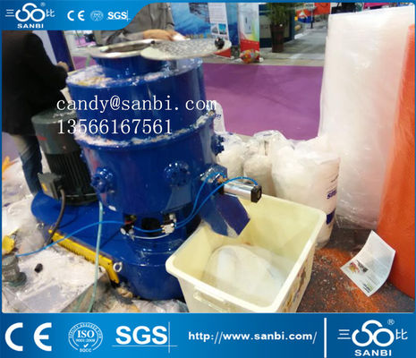 Çin 18.5-37kw Plastik Kumlama Makinası 60-160kg / H 1500 * 700 * 1400mm Tedarikçi