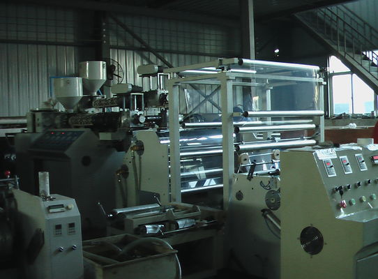 Çin 120KW Single Screw Stretch Film Making Machine , Plastic recycling line Tedarikçi