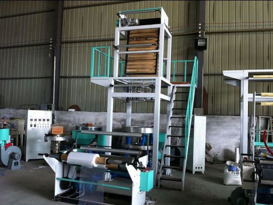 Çin Tek Katmanlı Plastik Film Makinesi / Yüksek Hızlı Film Şişirme Makinesi Şişirme Tedarikçi