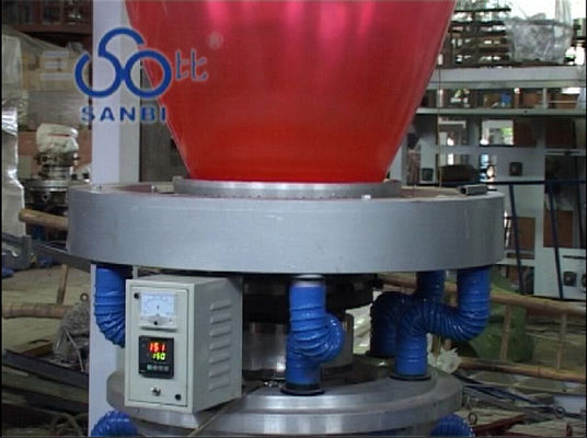 Çin Output 65 kg/h PE Plastic blown film equipment With Auto Winder Tedarikçi